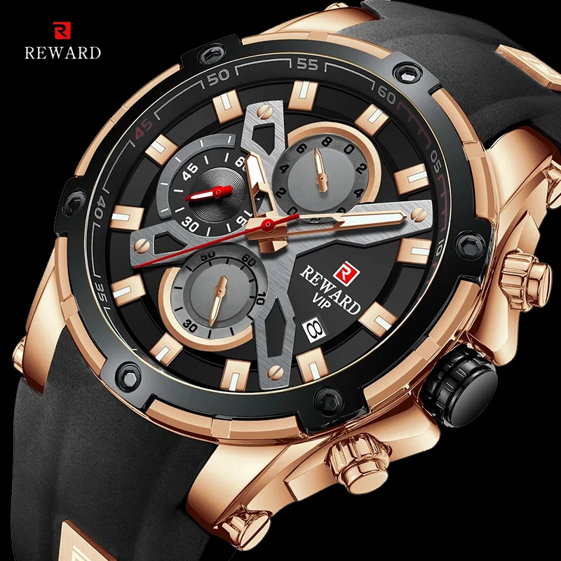 

Награда Бразилия горячие продажи мужские часы роскошные кожаные спортивные часы мужские модные хронограф кварцевые мужские часы водонепр...