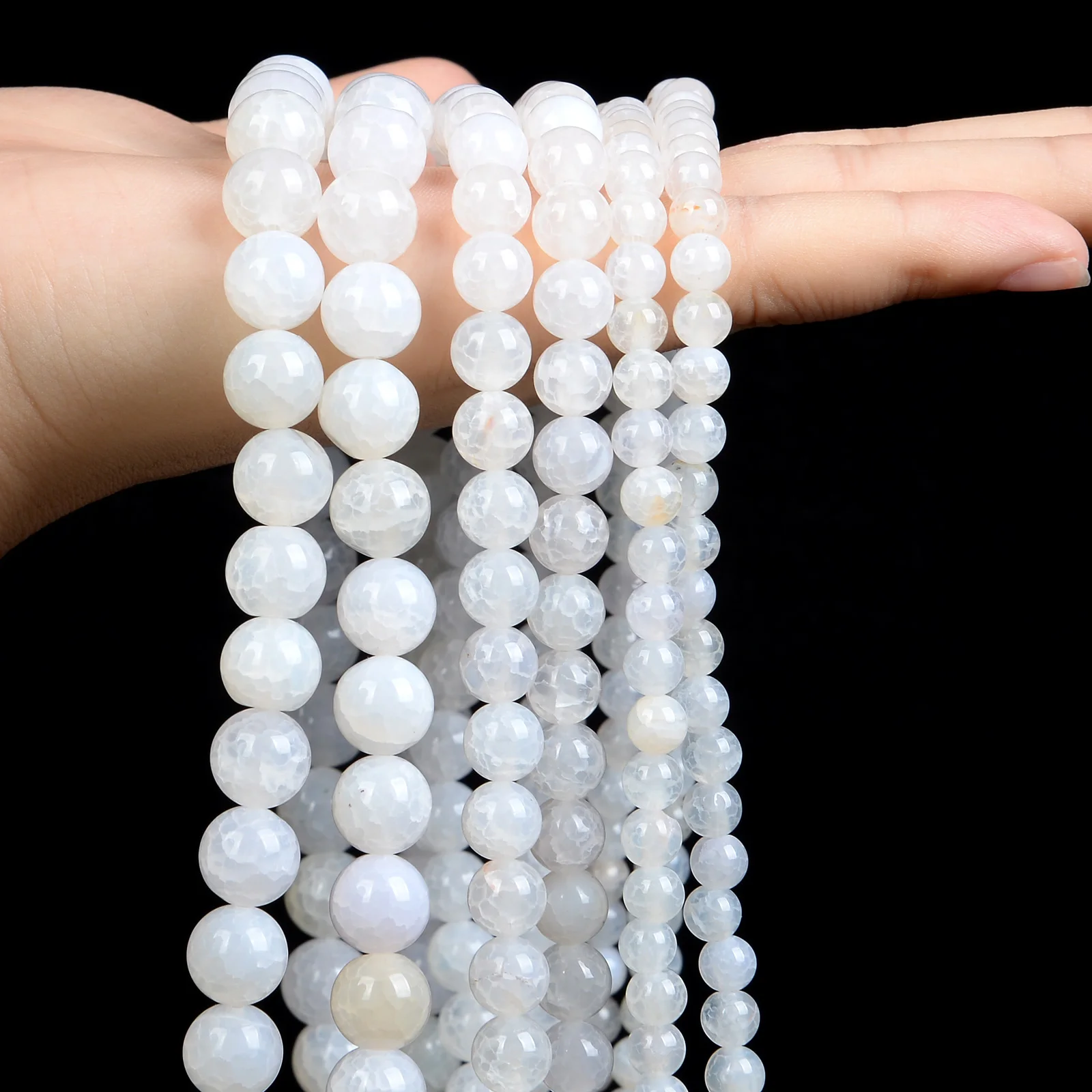 Бусины из натурального камня для изготовления ювелирных изделий 6/8/10 мм - купить