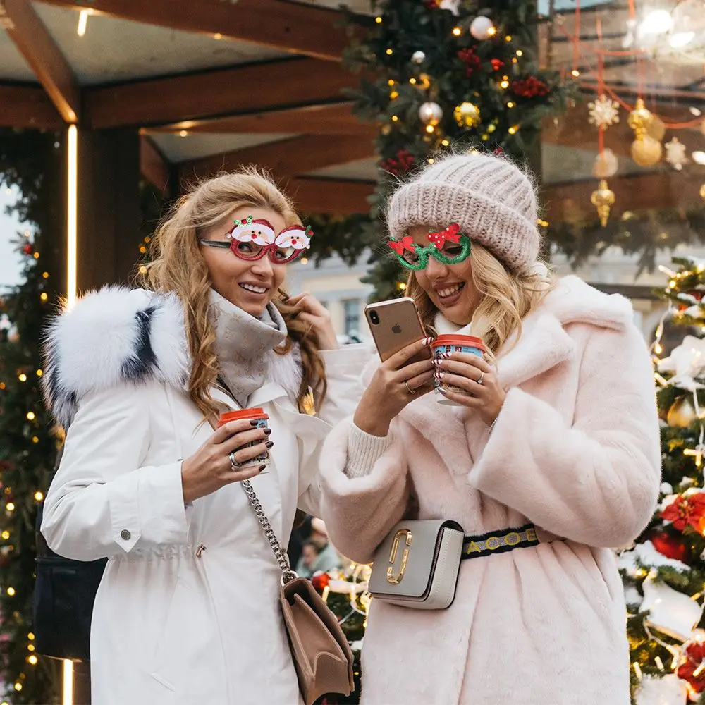 Рождественское украшение Рождественская фоторамка реквизит для вечеринки новый