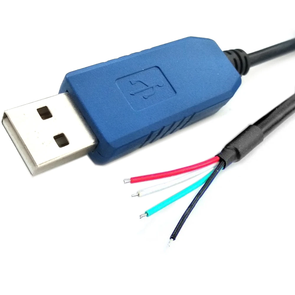 Pl2303ta usb uart ttl 3 v проводной конец для программирования мигающий отладочный кабель