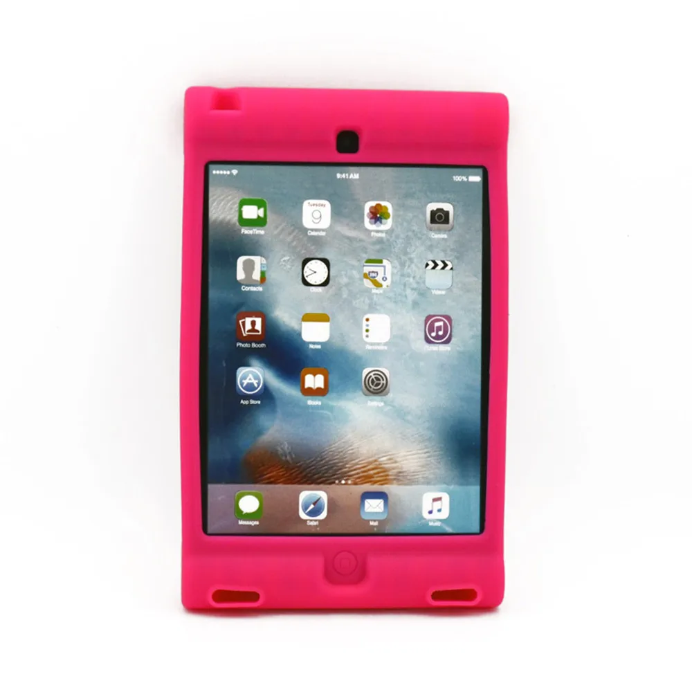 For iPad Mini 1/2/3 Retina Kids Safe Shockproof Rubber Silicone Case Stand Cover w/Kickstand | Компьютеры и офис