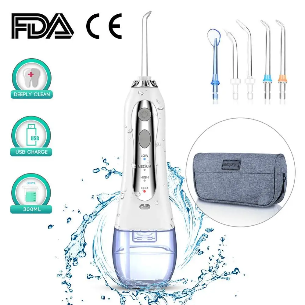 Ирригатор полости рта с зарядкой от USB 3 режима 300 мл|Ирригаторы для рта| |