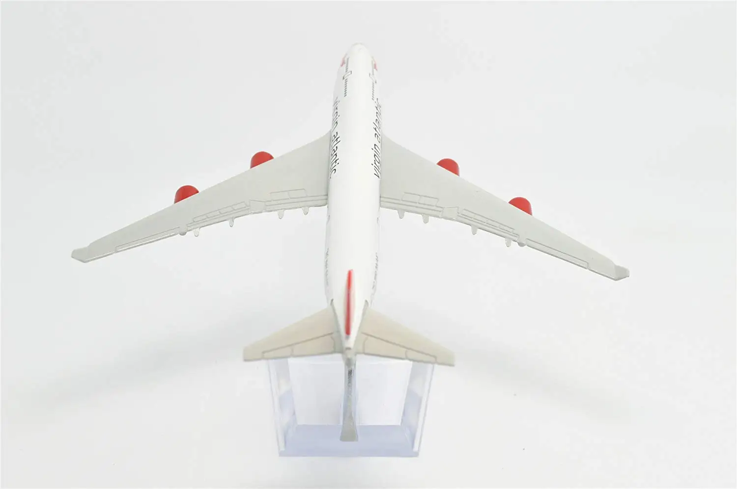 Династия Тан (TM) 1:400 16 см Боинг B747 400 Virgin Atlantic металлическая модель самолета