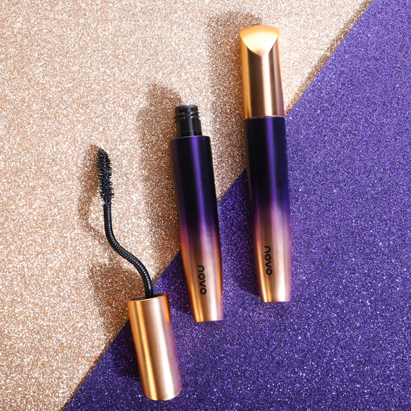 Объемная тушь для ресниц NOVO Curly Twist водостойкая Удлиняющая Тушь густые черные
