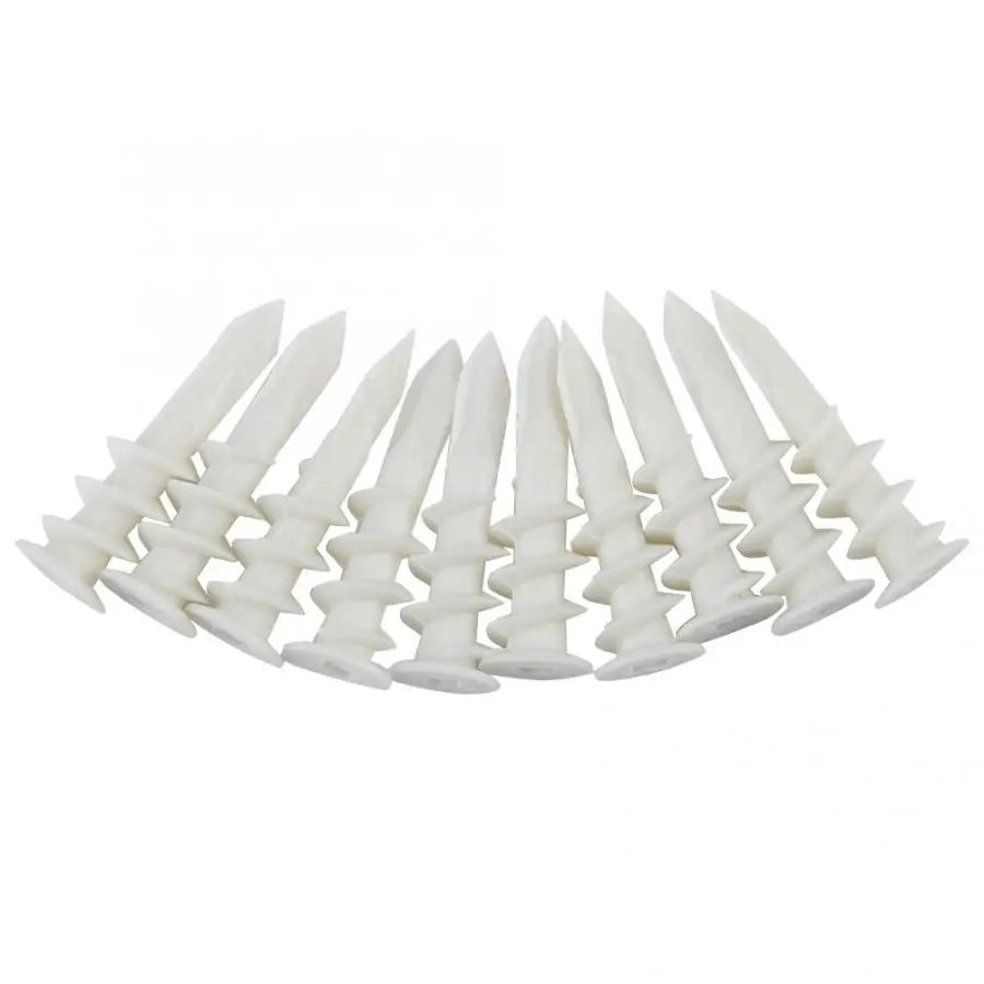 Пластиковый винт 100 шт. саморезы расширение Анальная пробка в виде якоря трубы