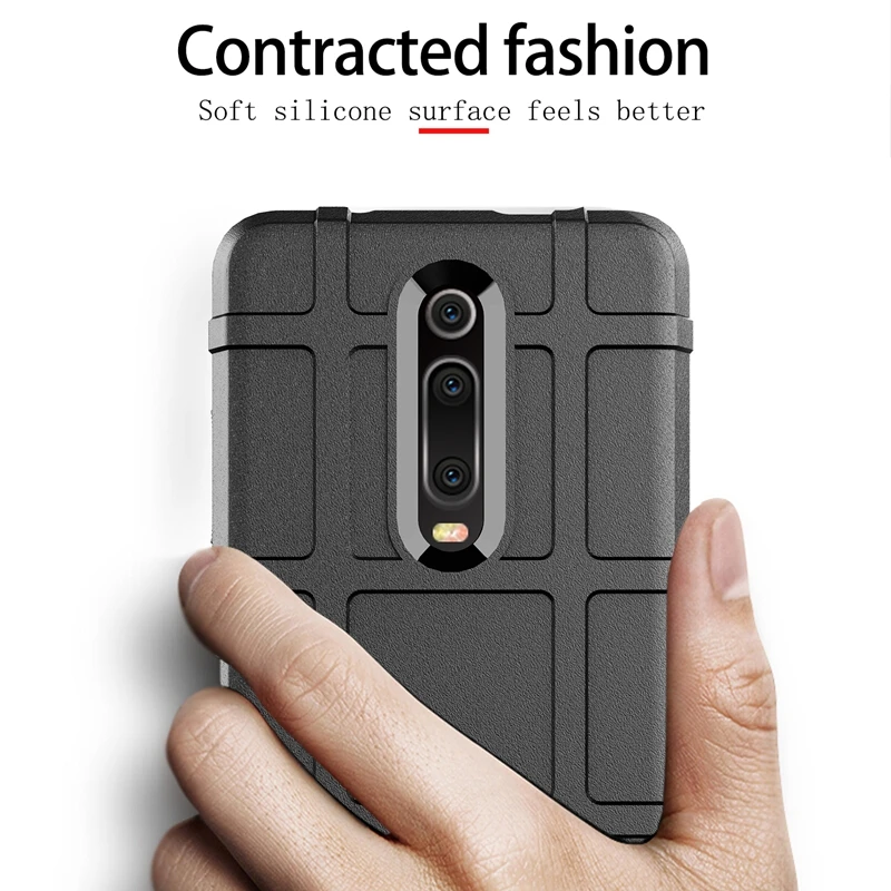 Противоударный чехол для Mi 9 T Pro Xiaomi Mi9T армейский силиконовый резиновый Redmi K20
