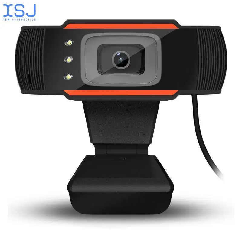 

A870C3 Hd 480P Computer Camera Built In Sound Absorption Mic Webcam Usb Video Support Tv