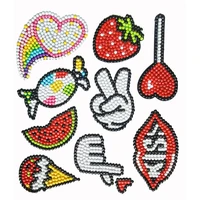diamond painting stickers gem painting kits for kids create your own painting craft cute diy diamond craft kit for girls boys