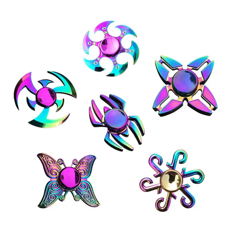 1 шт. ручной Спиннер из цинкового сплава для снятия стресса | Игрушки и хобби