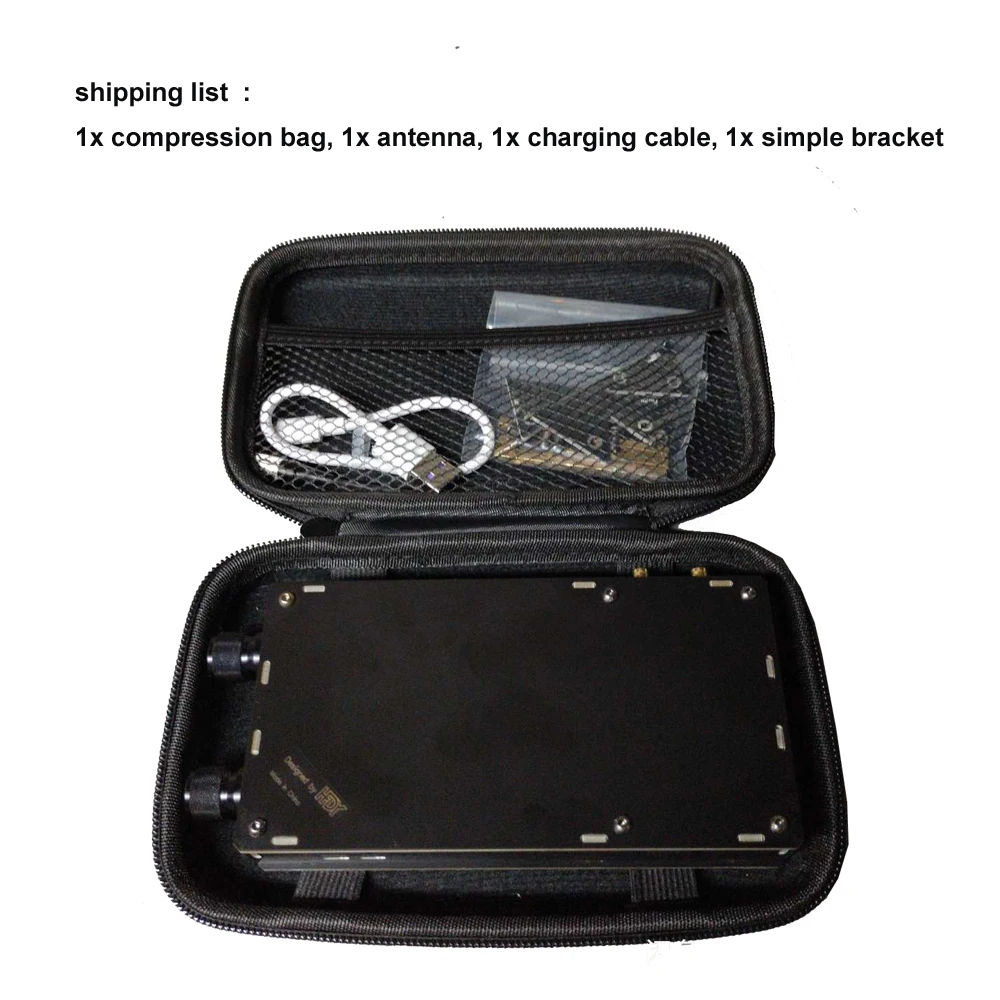 New enhanced version 1.10C Dual Antenna Malachite radio Malahit DSP portable SDR receiver 50KHz-2GHz shortwave | Электроника