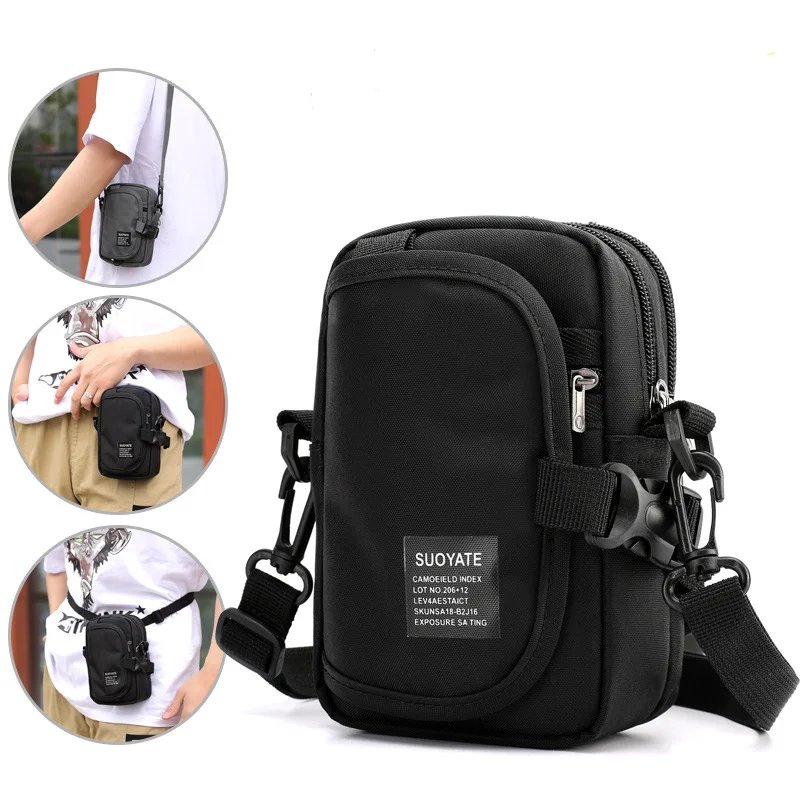 Messenger bag shoulder Oxford cloth Chest Bags Crossbody Casual Sports bags Man Sports Multifunction Waist bag