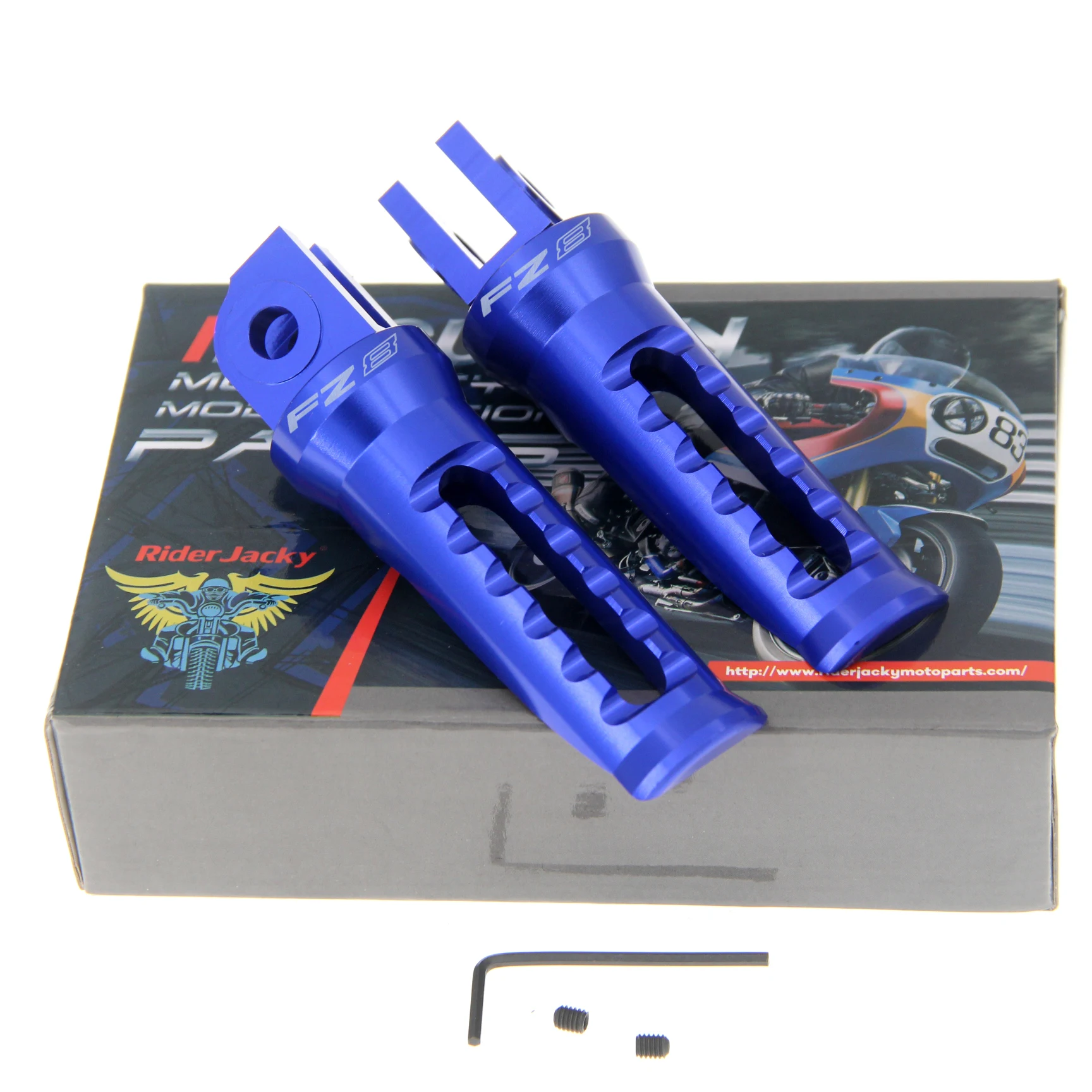 RiderJacky для YAMAHA FZ 8 FZ8 FZ08 2011-2013 2012 мотоциклетная Передняя Подножка ног CNC ножная