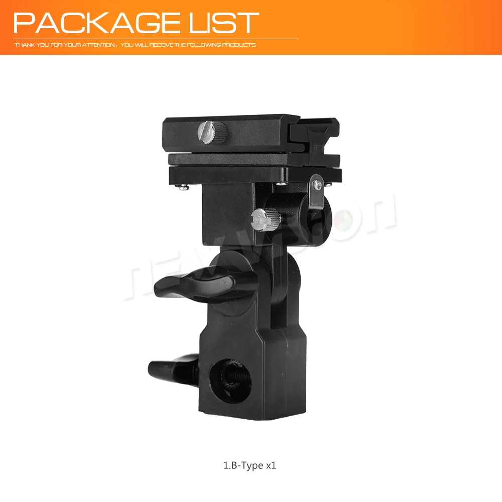 Адаптер типа B для вспышки Горячий башмак триггер держатель зонта поворотный