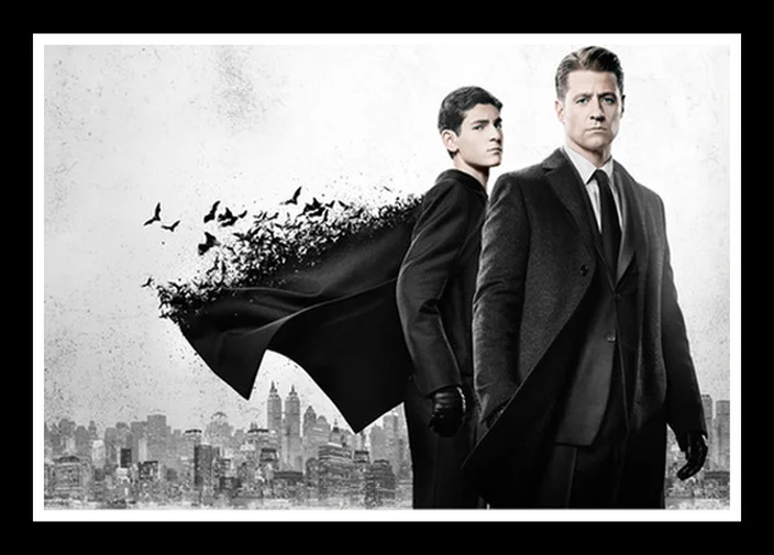 Прекрасный JL Готэм Горячая ТВ серия шоу художественная живопись плакат