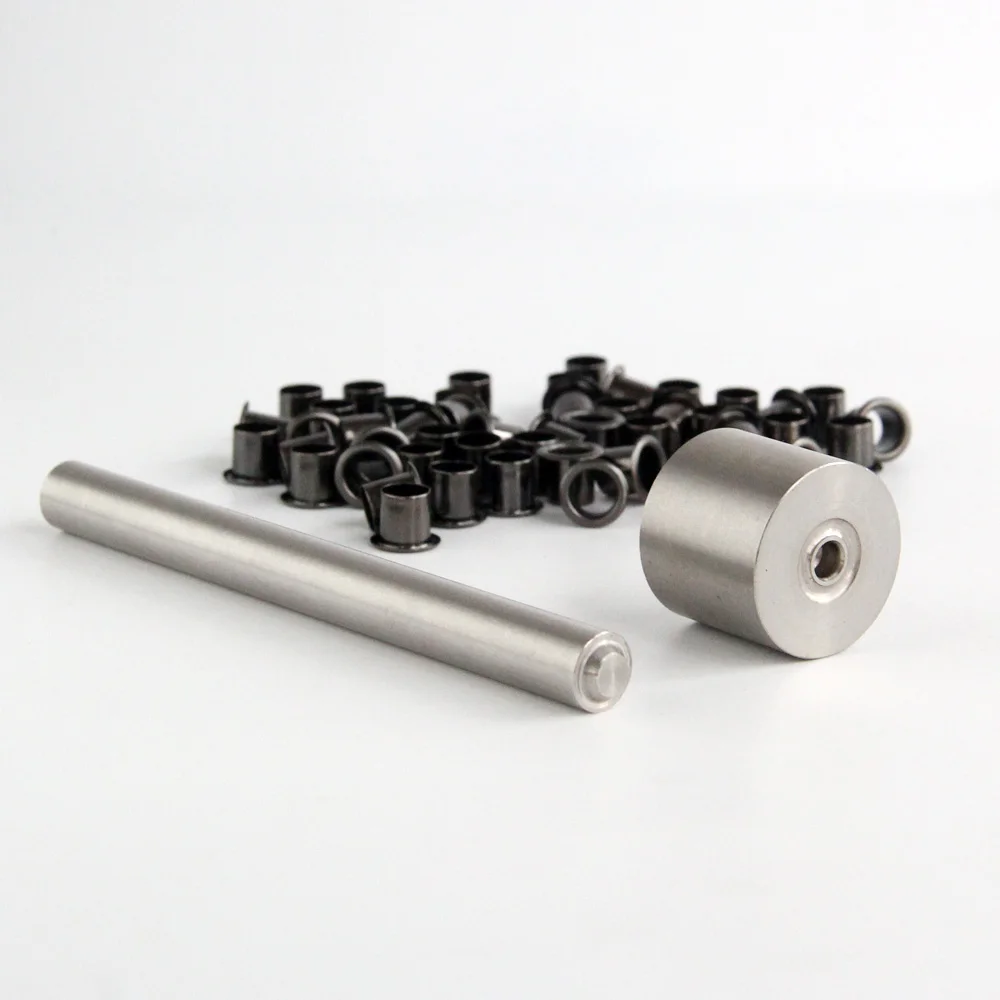 Kydex Eyelet Tool Setter Set Kit with Anvil and Eyelets for DIY Sheath Outdoor | Спорт и развлечения