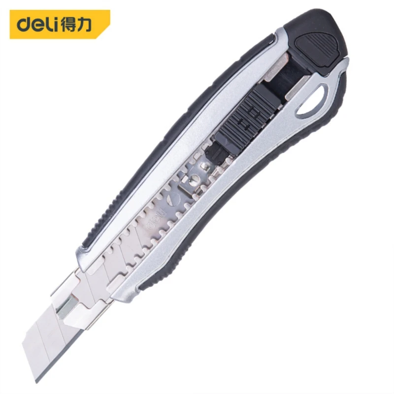 

Aluminum Alloy Art Knives Gold Metal Blade Self-Locking Design Sharp Angle With Fracture Knives Cutter For Home