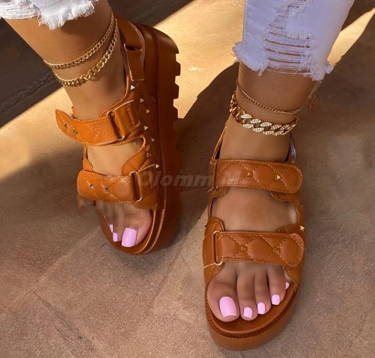 Женские пляжные шлепанцы для отдыха на открытом воздухе универсальные кожаные