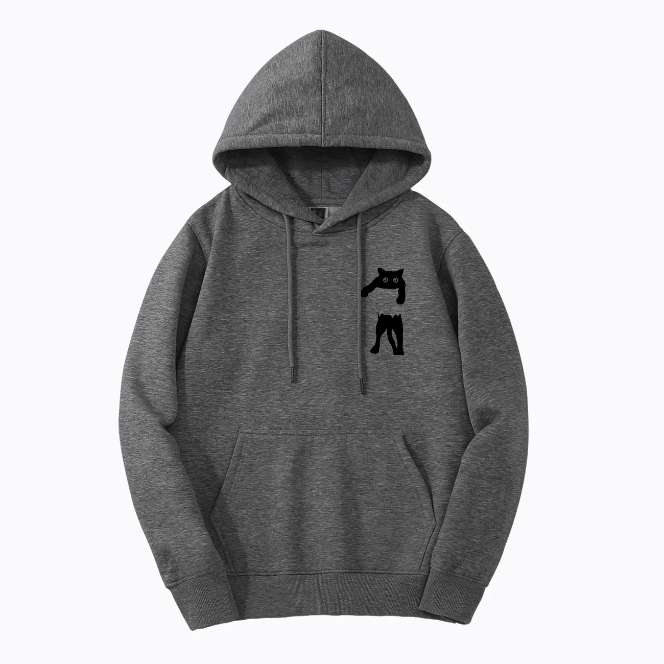 

Мужская толстовка с капюшоном, Повседневная теплая толстовка с животным принтом, Осень-зима 2019