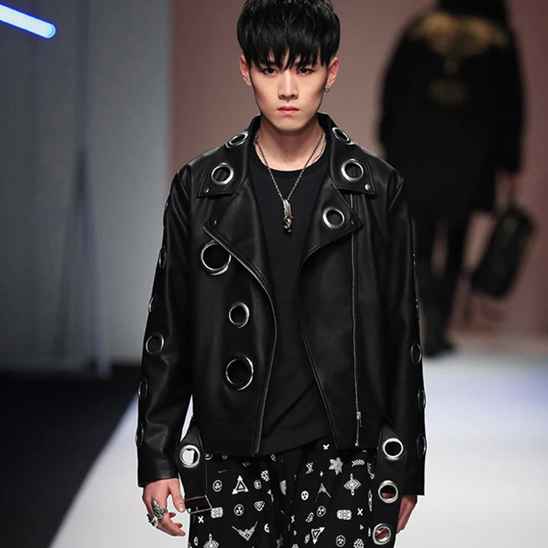 Мужская камуфляжная куртка из искусственной кожи осенняя верхняя одежда с