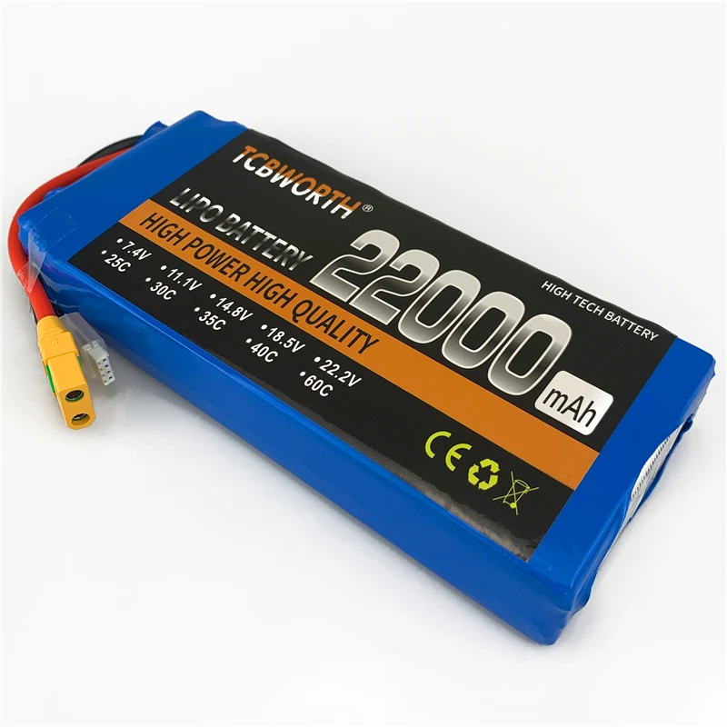 Новые батареи 3S 11 1 В 22000 мАч 25C RC LiPo батарея для радиоуправляемого самолета