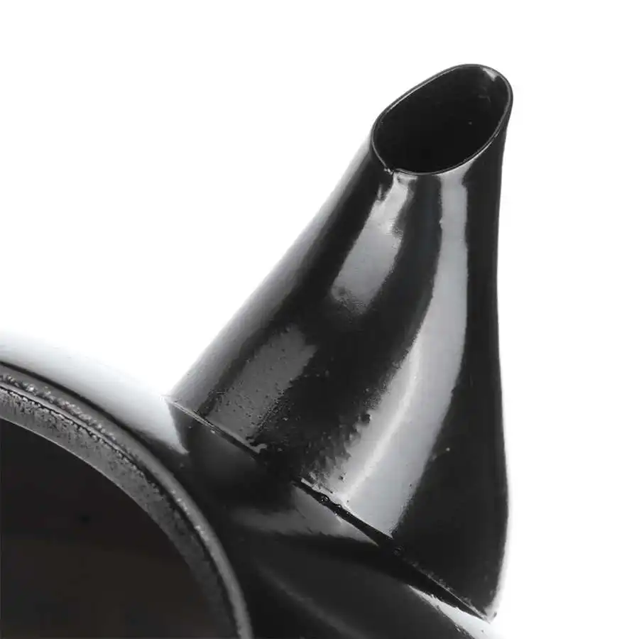 Бытовой 1L черный Нержавеющая сталь Чай горшок Кофе чайник для воды с защитой от