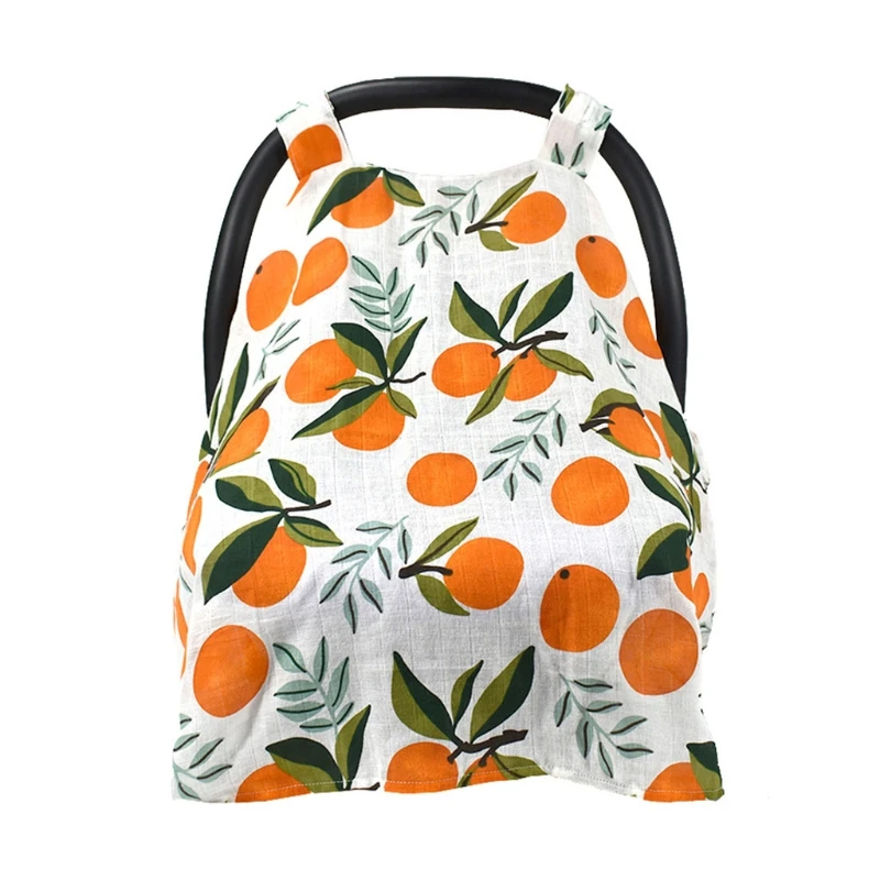 

Multi-Use Nursing Cover Breastfeeding Scarf Baby Car Seat Covers Pure Cotton Stroller Canopy Blanket