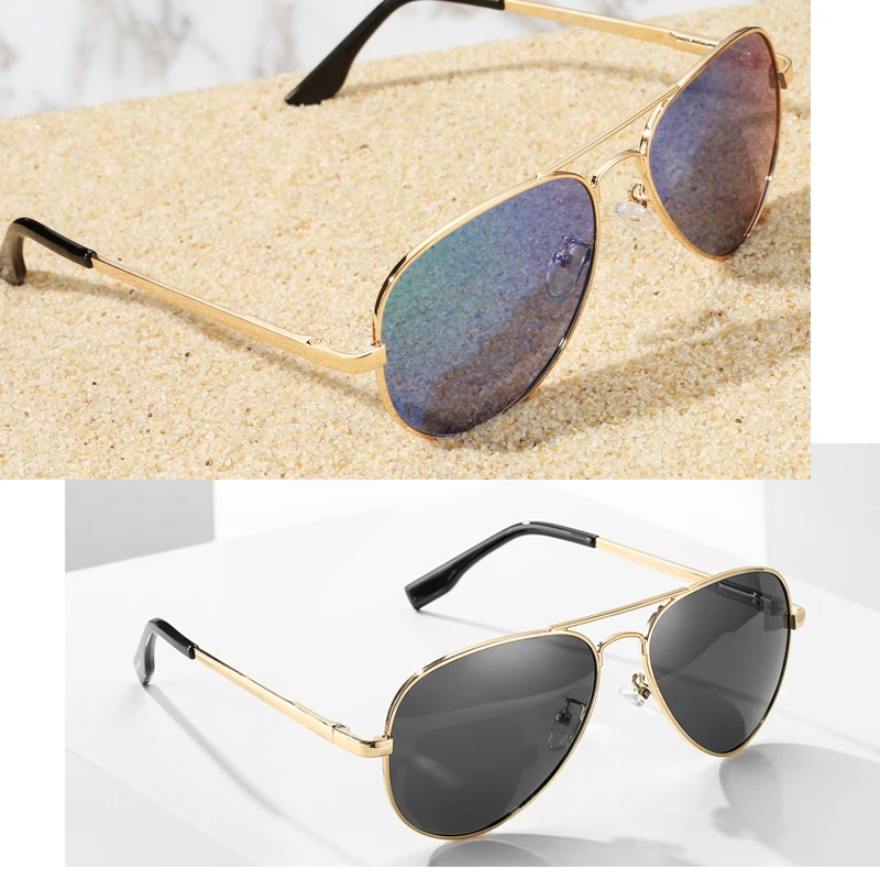 Очки авиаторы Pro Acme зеркальные для мужчин и женщин классические поляризационные