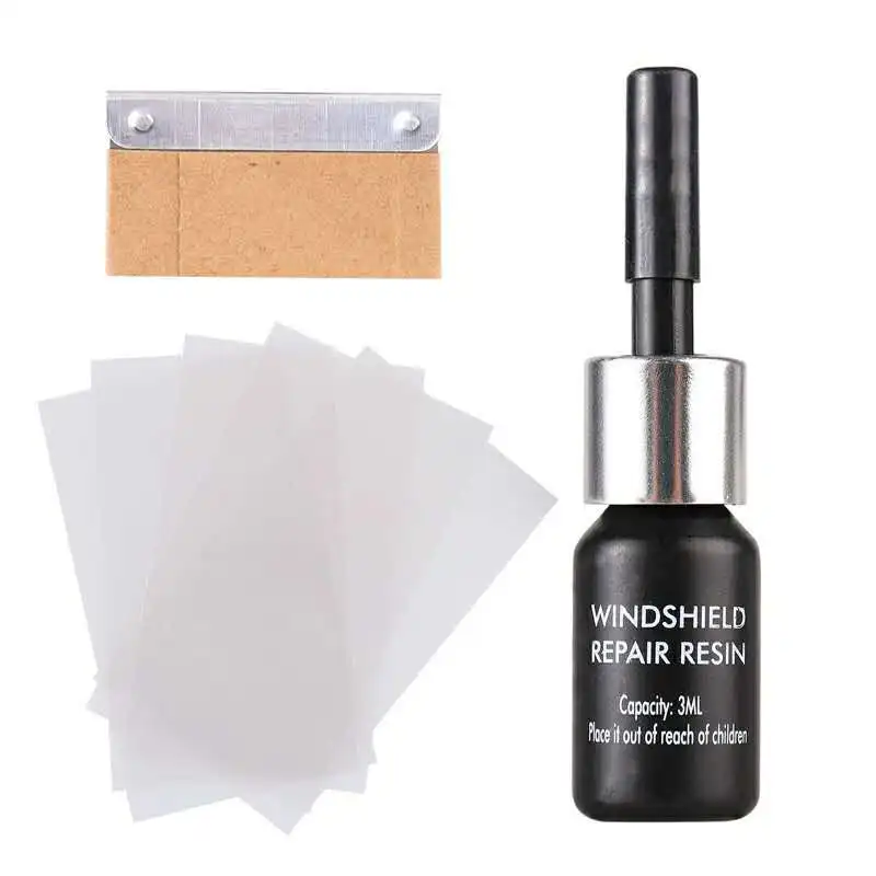 Набор инструментов для ремонта ветрового стекла автомобиля простой и удобный