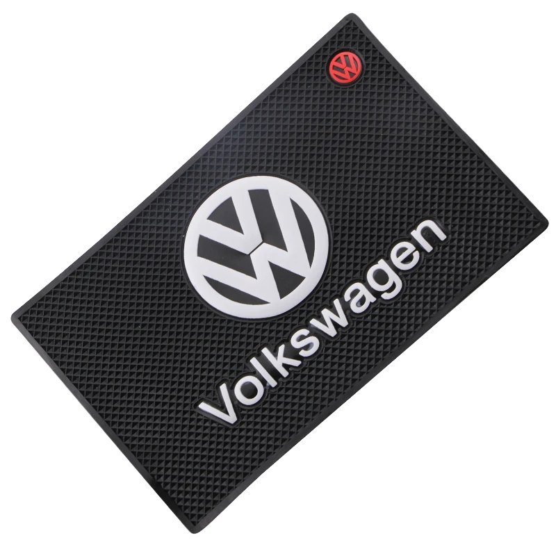Нескользящий коврик для телефона с логотипом автомобиля нескользящий Volkswagen R Golf 5