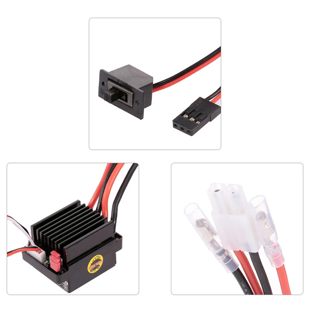 

High-frequency 320A Brushed ESC Speed Controller for RC Car Boat Accessories