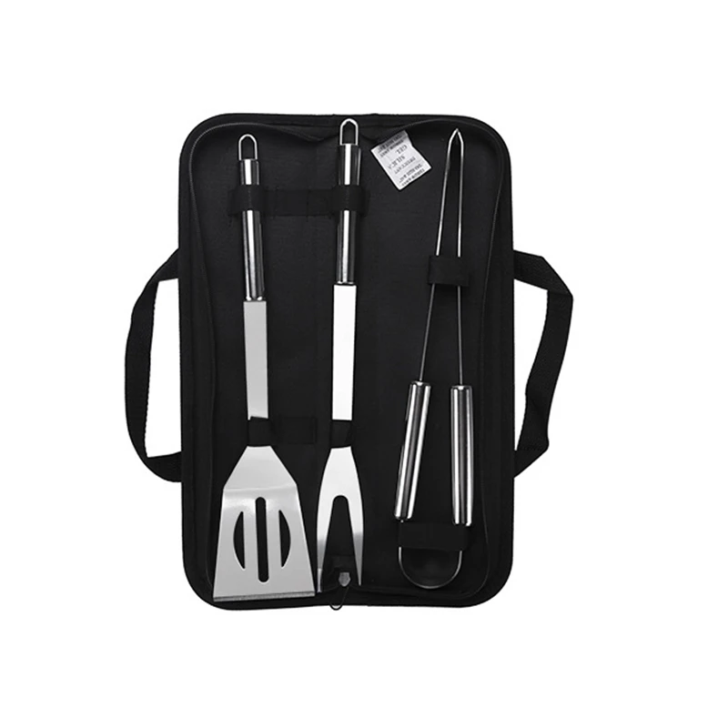 3 набора инструментов для барбекю набор из нержавеющей стали принадлежности