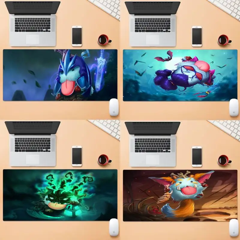 

Игровой коврик для компьютерной мыши League Of Legends, резиновый нескользящий коврик для компьютерной мыши, подходит для больших ноутбуков, разме...