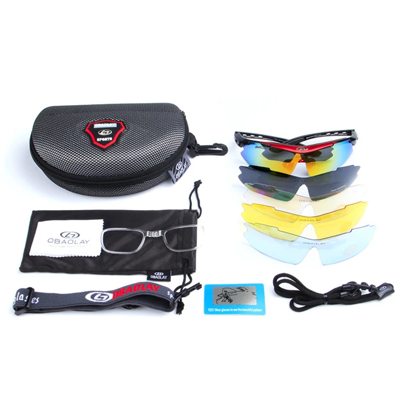 5 линз высокое разрешение солнцезащитные очки для рыбалки улицы поляризационные