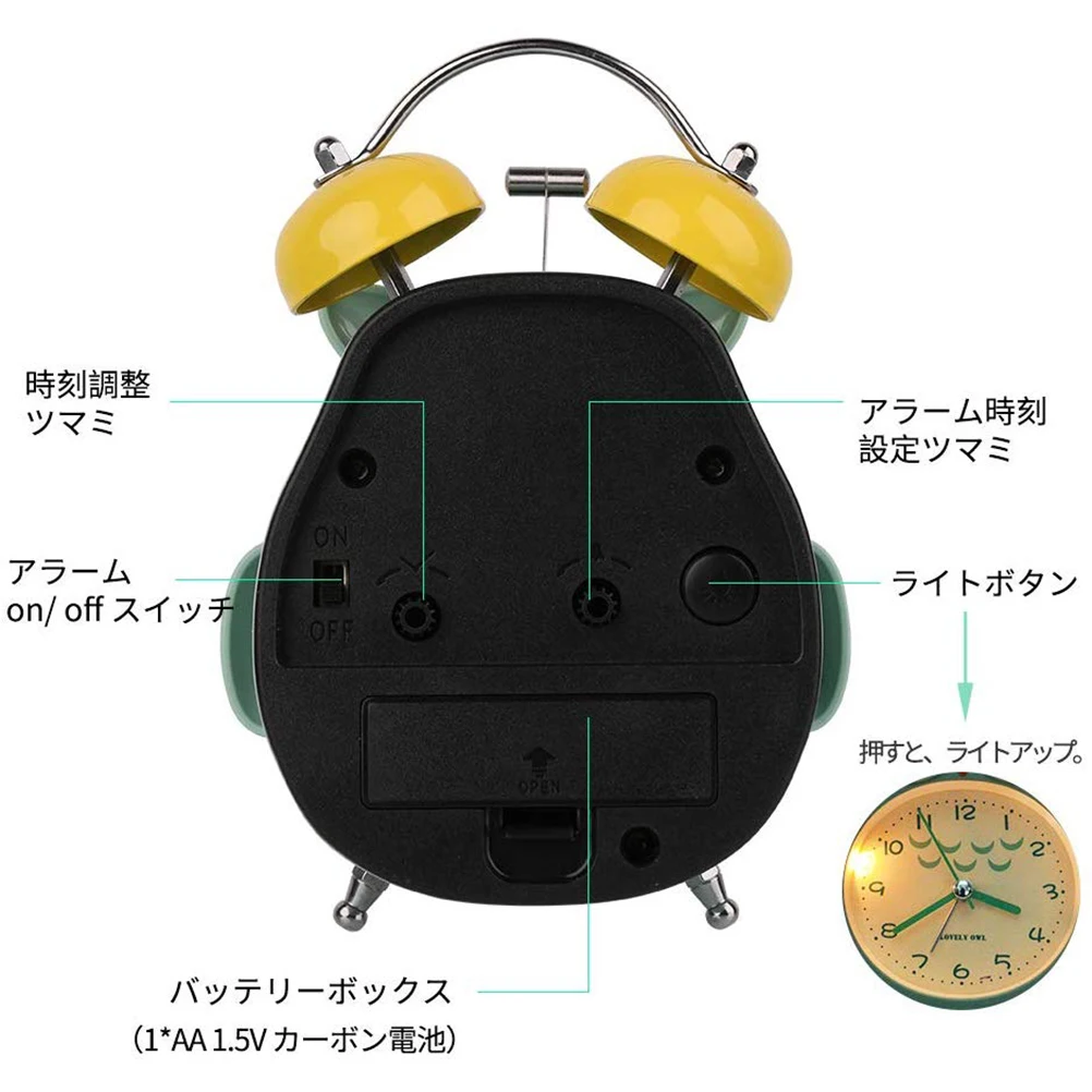 Креативные Мультяшные часы будильник домашний декор для комнаты студенческий