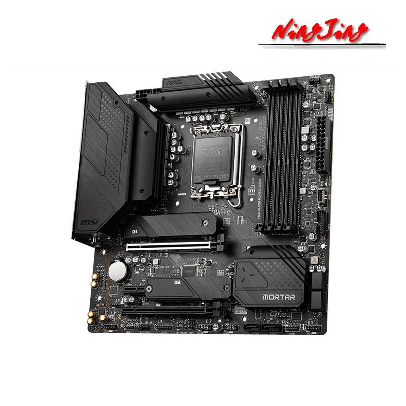 Материнская плата MSI MAG B660M микро-ATX DDR4 Intel B660 4800 + МГц 128 ГГц USB 3 2 SATA M.2 поддержка