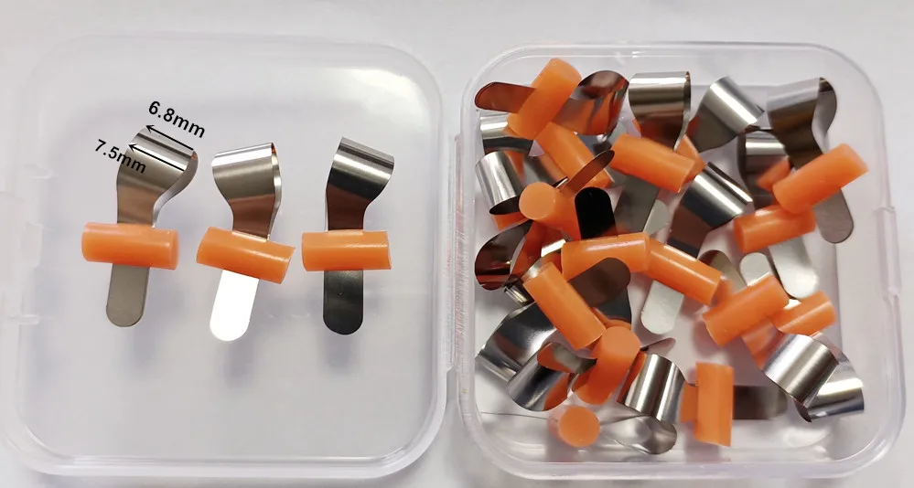 20 шт./лот зубная матричная лента Tofflemire Matrice Застревание SS резиновый фиксатор