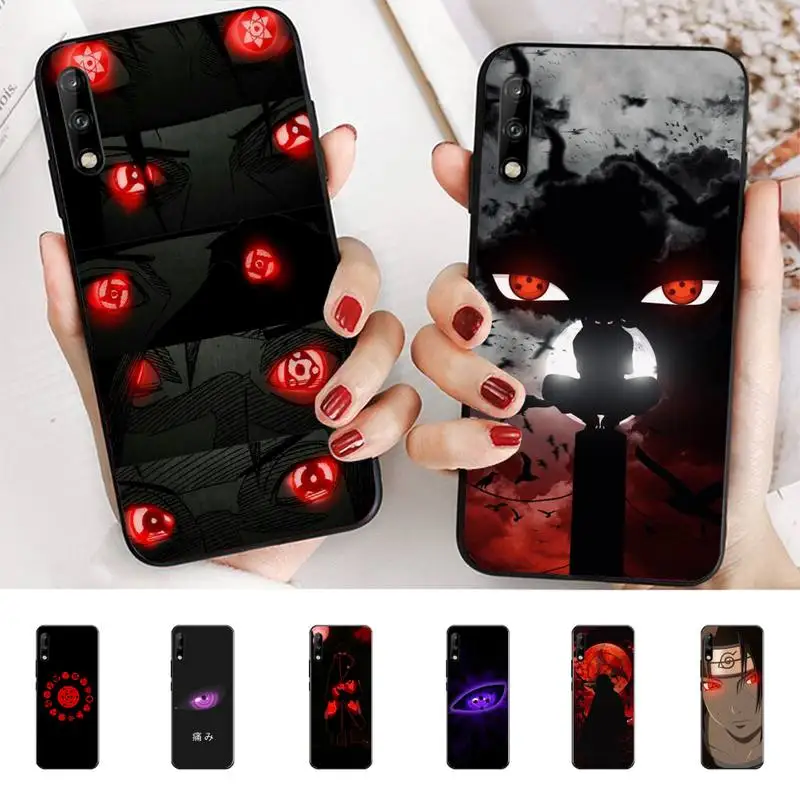 

Itachi Sharingan Design-NArutos Phone Case For OPPOR F11 F3 F5 F9 F7 A59 A73 A75 A7X A77 A71 A39 A83 soft Cover Fundas
