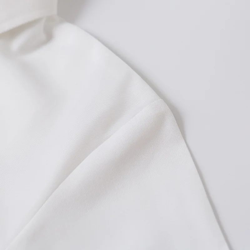

2021 Summer New Style JK Shirt Long-sleeved White Shirt Female Japanese School Uniform Basic Pointed Collar Opaque Top Plus Size