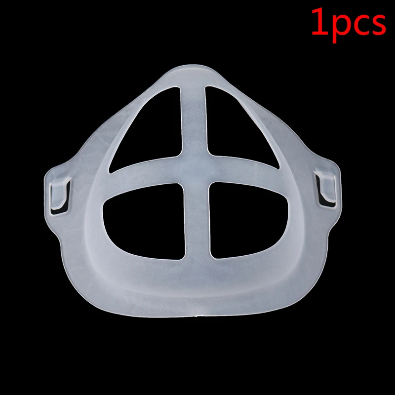 

1/5pcs 3D Mouth Mask Support Breathing Assist Help Mask Inner Cushion Bracket Food Grade Silicone Mask Holders