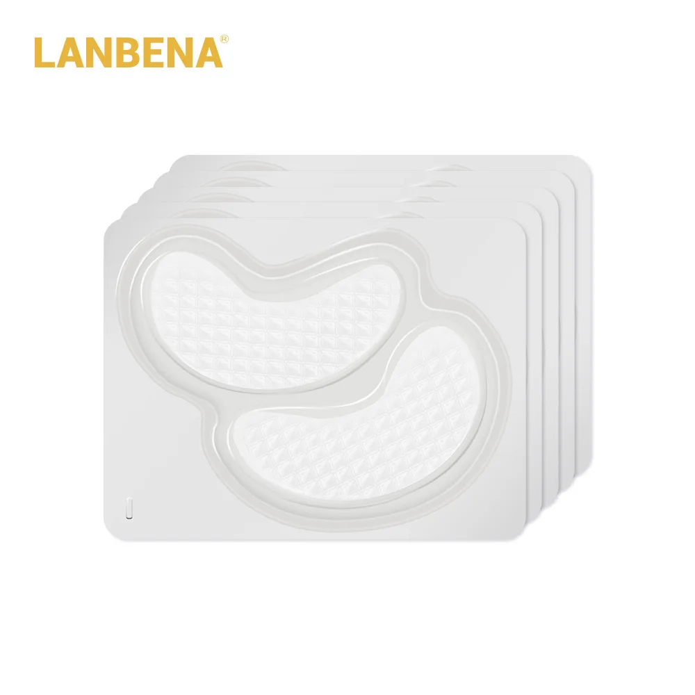 Lanbena Blue Beck сетчатая коллагеновая маска для глаз с кристаллами женская 1 Да платье