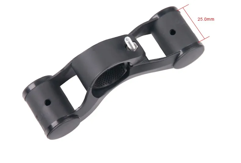 

Bicycle Light Holder Speedometer Mount Bracket V-shaped Double Bar Stand Support Holder Bike Handlebar Install Extender