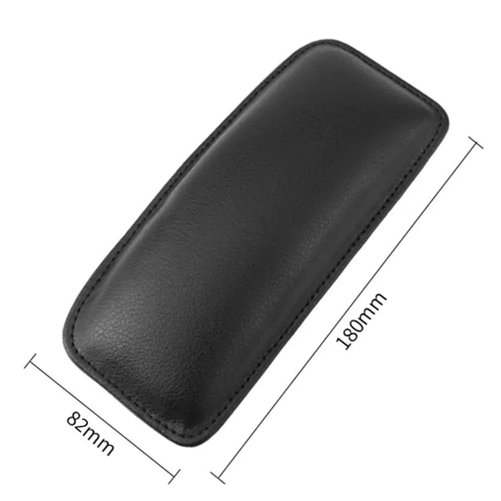 

Leather Knee Pad for Car Interior Pillow Comfortable Elastic Cushion Memory Foam Universal Thigh Support Accessories 18X8.2cm