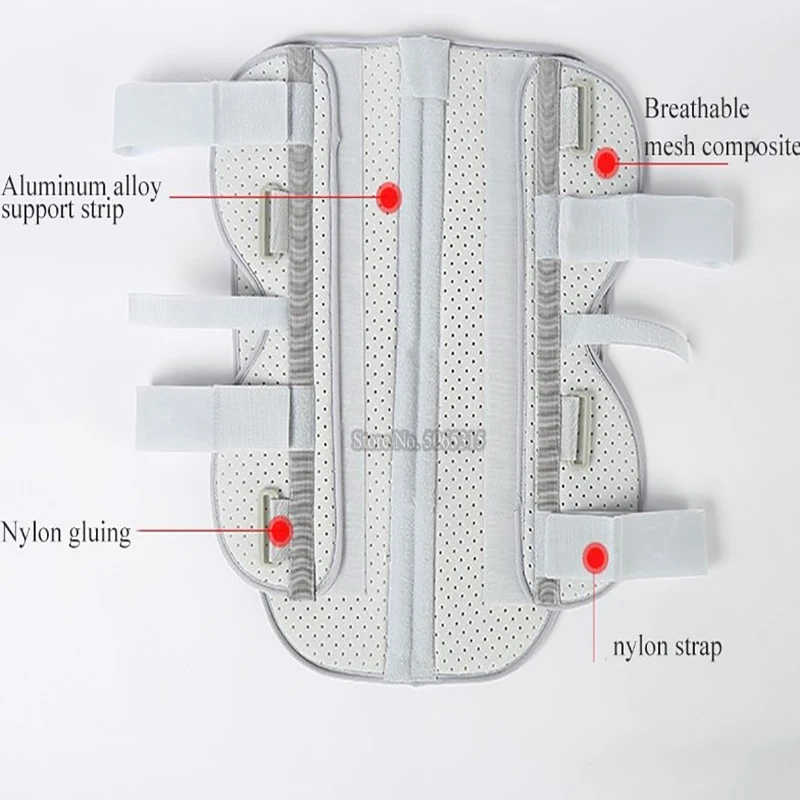 

Knee Brace Support Pad Leg Posture Corrector Fractures Splint Injury Surgery Fixing Orthopedic