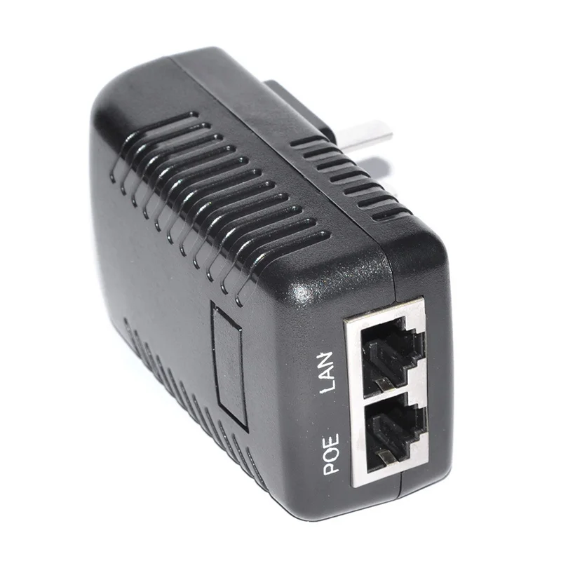 CCTV 48 V 0.5A POE Wall Plug Poe Injector Ethernet Adapter Converter Ip Camera Phone Power Supply US EU Dropship | Электроника