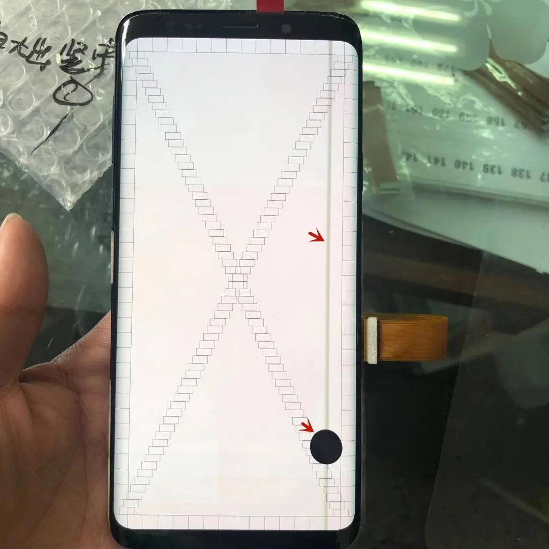 

100% 6.8''Original Lcd For Samsung Galaxy S9+ s9 plus g965 g965f LCD Display With Touch Screen Assembly Replacement Repair Parts