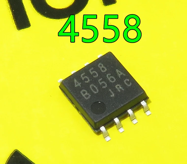Новый оригинальный 4558 NJM4558M JRC4558M рабочий усилитель SOP8|Интегральные схемы| |
