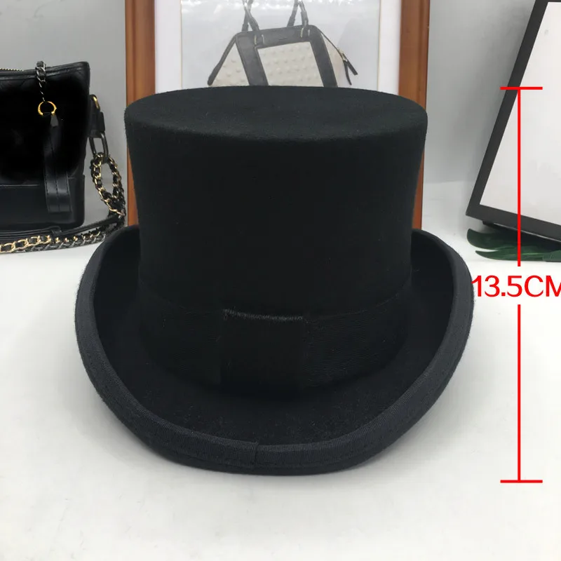 

British wind in Europe and the gentleman cap stage performance top hat retro fashion and personality President hat cap