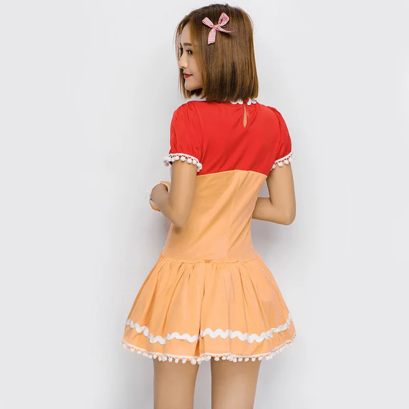 Милое женское Короткое мини платье в стиле &quotЛолита&quot сексуальное японское