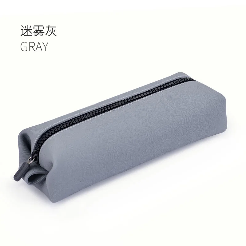 Naturehike Silica Gel Wash Bag portable travel female make up Cosmetic bag travel Waterproof silicone storage bag - Цвет: Black