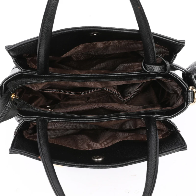 

Pendant Bucket Crossbody Bag for Women Handbags Large Leather Female Tote Bags Portable Elegant Rivet Lady Shoulder Shopper Bag